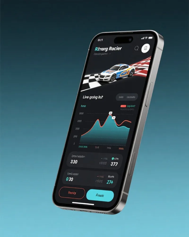 168极速赛车官方APP界面展示